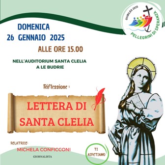 31 gennaio memoriale di santaa clelia